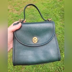 Vintage Coach Bottle Green Regina